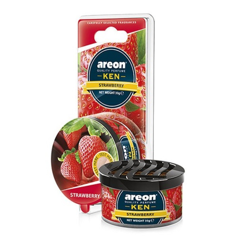 Areon Ken Blister Strawberry Bardaklik Oto Araç Kokusu