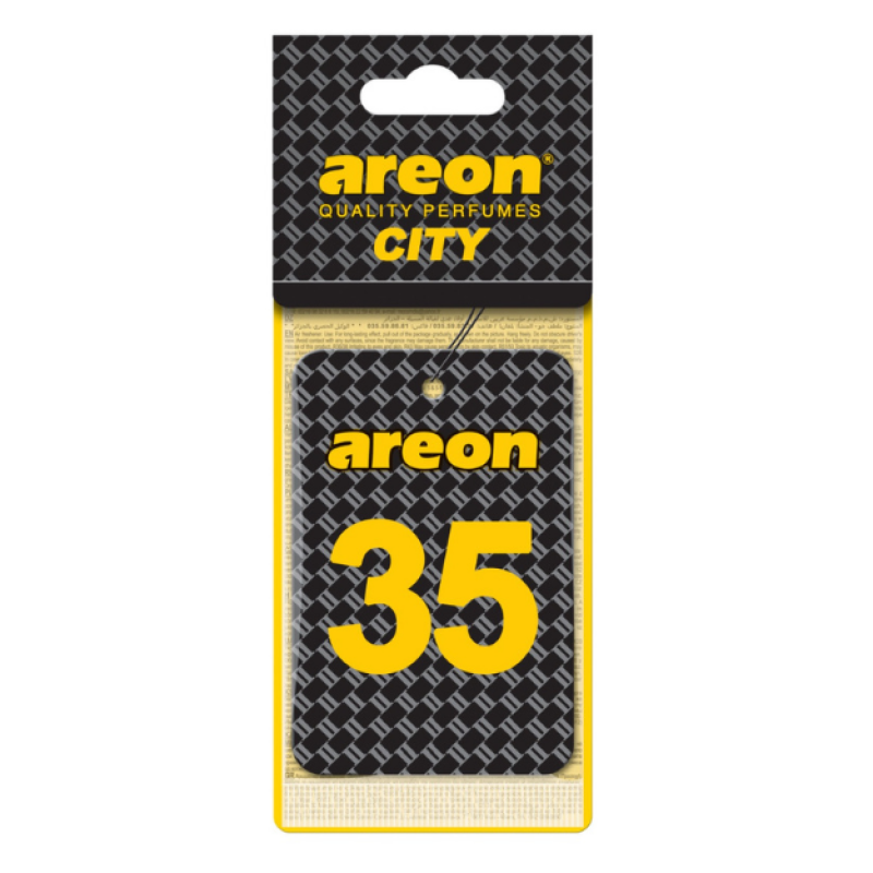 Areon City Vanilla Black 35 Oto Araç Kokusu