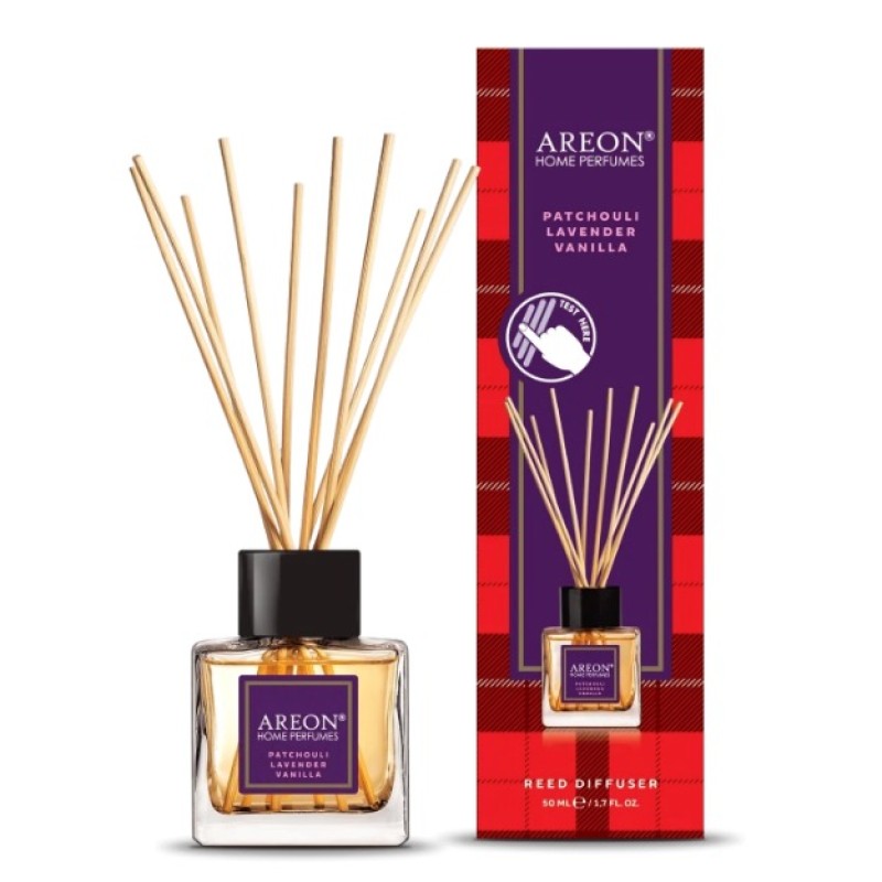 Areon Tartan Patchouli Lavender Vanilla 50 Ml Bambu Çubuklu Oda Kokusu